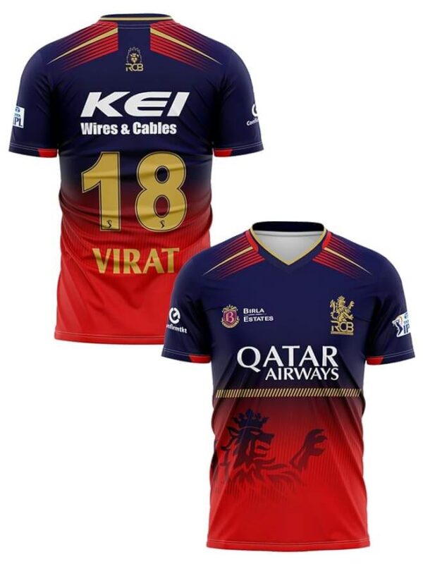 Royal Challengers Bengaluru (RCB) Jerseys SHT